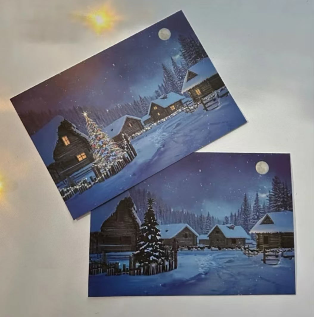 Temperature Changing Christmas Card